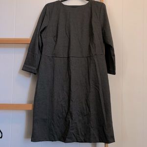 Old Navy Slub Knit Ponte 3/4 Sleeve Sheath Dress